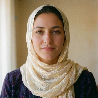 Jordanian member portrait, an early profile photograph shared after verification